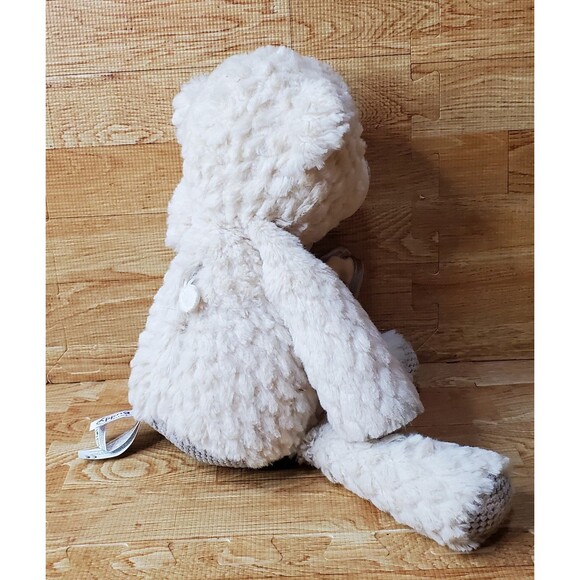 Serena Sleepy Bear Scentsy Buddy 15" Plush with Lovey Blanket White Gray - Picture 4 of 7